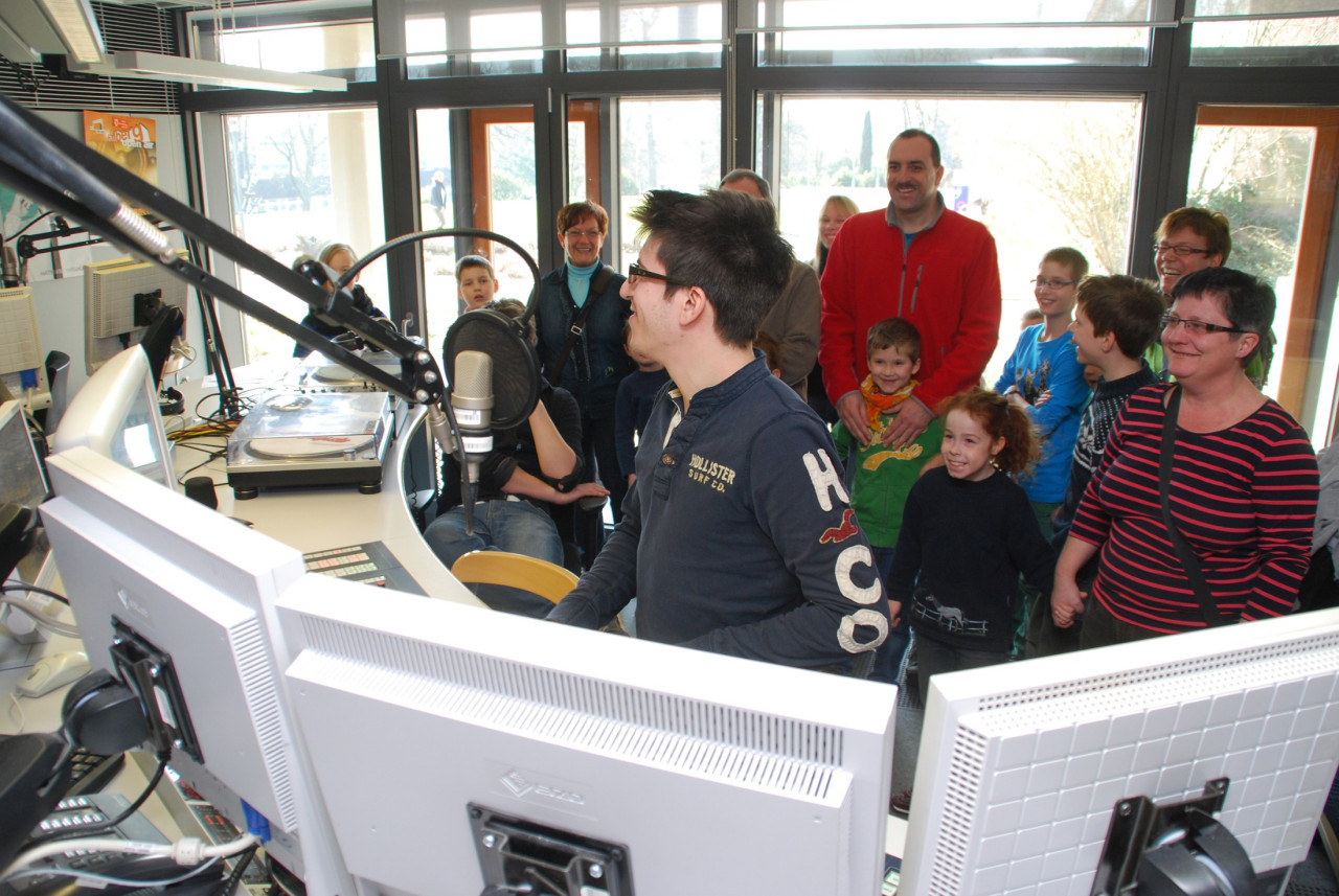 Besuch beim Saarländischen Rundfunk 