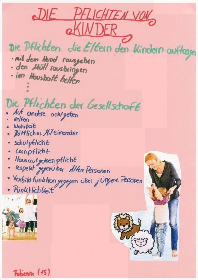 Pflichten von Kinder-1